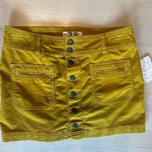 Free People Corderoy Skirt